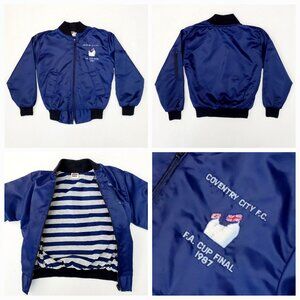 COVENTRY CITY 1986-1987 FA Cup Final Wembley Vintage Jacket Football Memorabilia